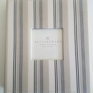 Pottery Barn veranda striped collectors photobox
